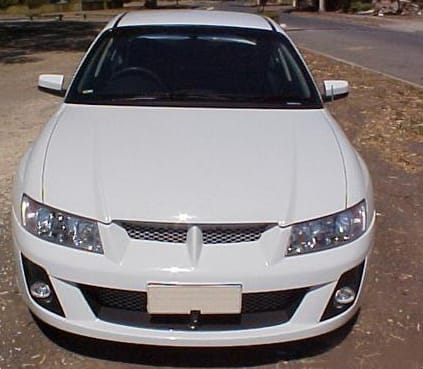 Installed View - Holden Commodore VZ Sedan Ute Wagon: Clubsport Style Bumper