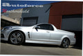 Installed View - Holden HSV Commodore VE VF Ute (2007-2017): Premium Window Visors