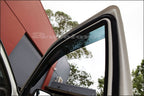 Installed View - Holden Rodeo Single Cab Ute (2003-2008): Premium Window Visors