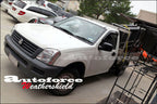 Installed View - Holden Rodeo Single Cab Ute (2003-2008): Premium Window Visors
