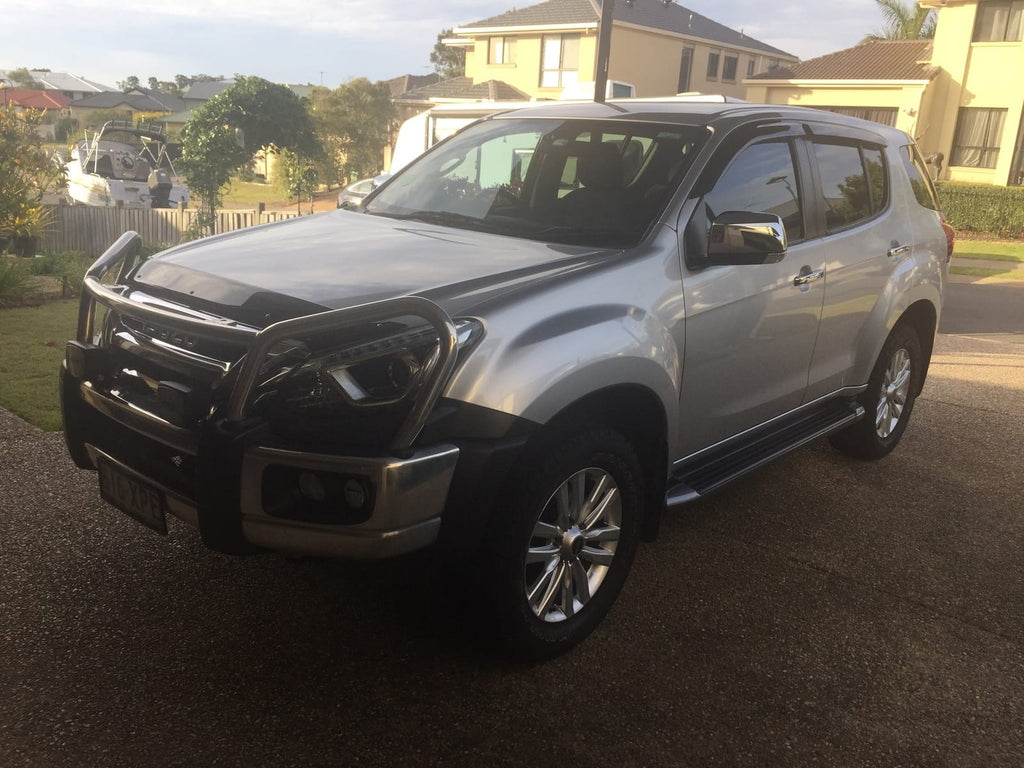 Installed View - Holden Trailblazer (2016-2020): Premium Window Visors