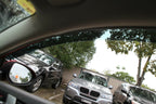 Installed View - Honda Accord Euro CL7 CL9 (2003-2008): Mugen Style Window Visors