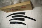Installed View - Honda Accord Euro CL7 CL9 (2003-2008): Mugen Style Window Visors