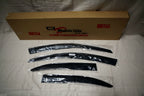 Installed View - Honda Accord Euro CL7 CL9 (2003-2008): Mugen Style Window Visors