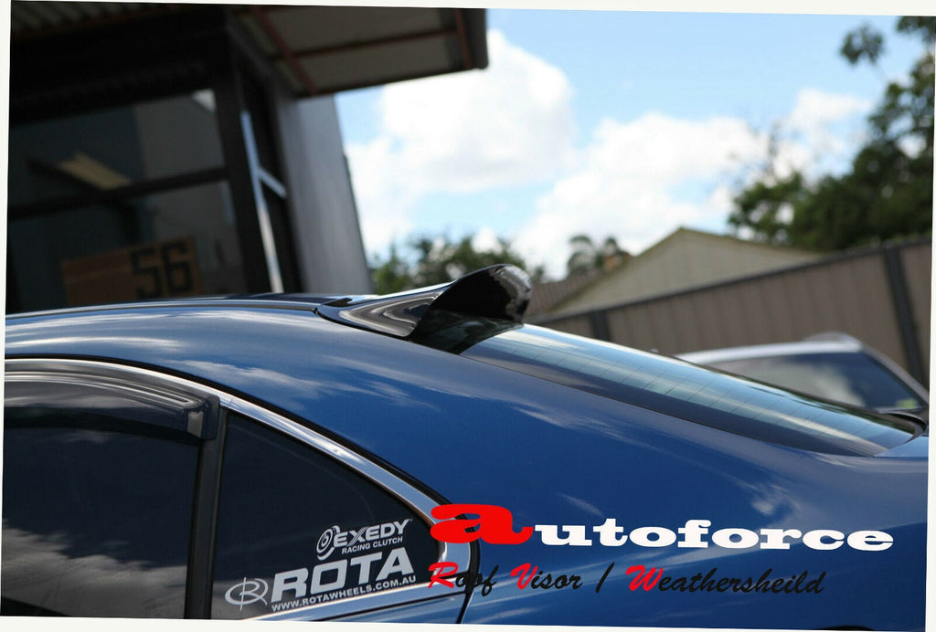 Installed View - Honda Accord Euro CL7 CL9 Sedan (2003-2008): Premium Roof Spoiler