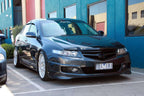 Installed View - Honda Accord Euro CL9 (2005-2008): Bonnet Protector Guard