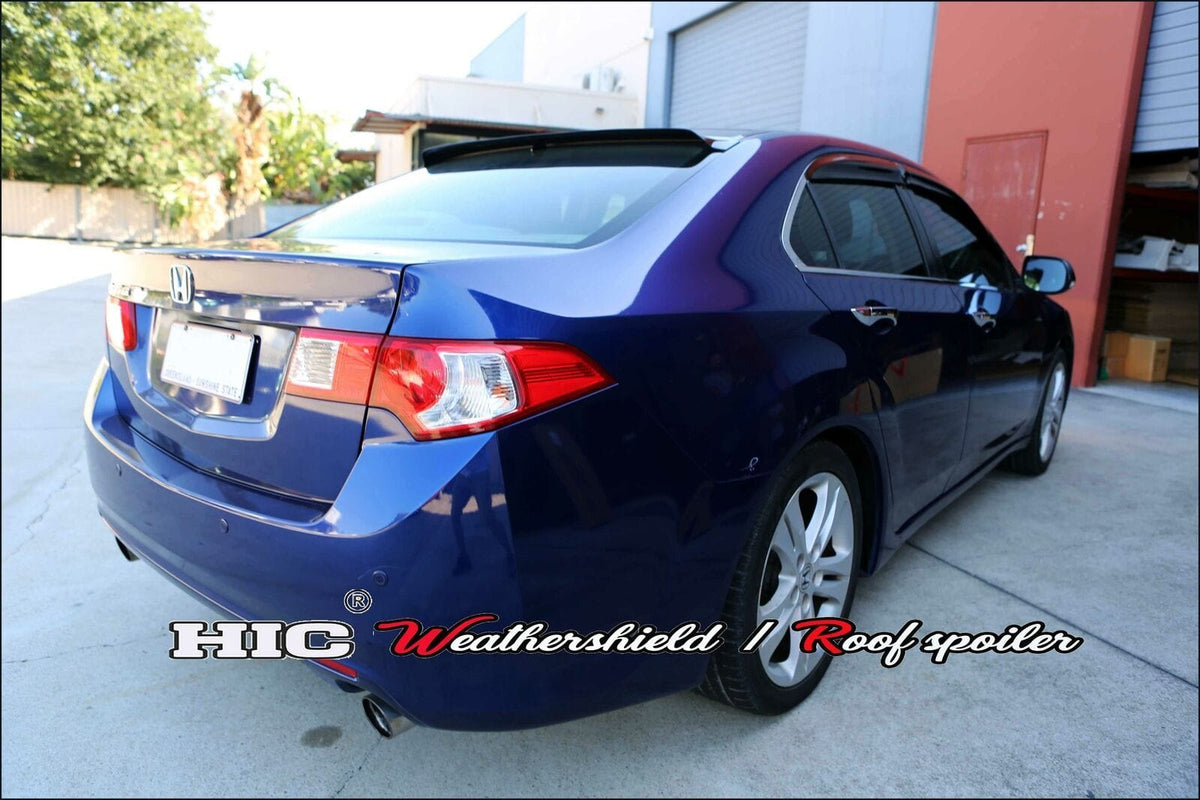 Installed View - Honda Accord Euro CU2 Sedan (2008-2015): Premium Roof Spoiler