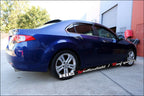 Installed View - Honda Accord Euro CU2 Sedan (2008-2015): Premium Roof Spoiler