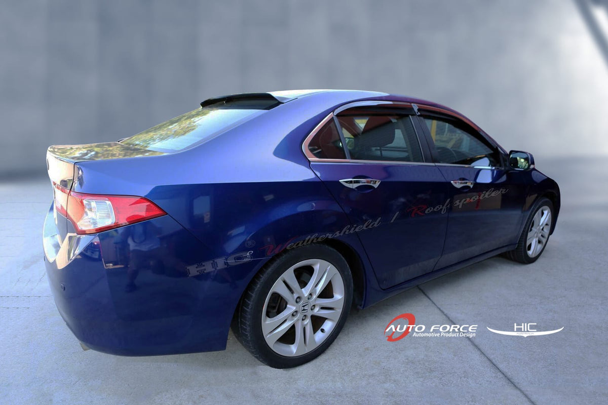 Installed View - Honda Accord Euro CU2 Sedan (2008-2015): Premium Roof Spoiler