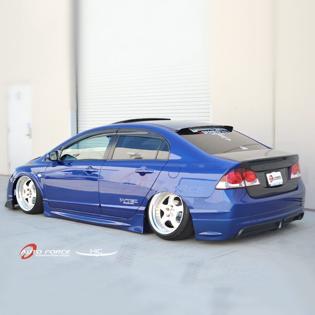 Installed View - Honda Civic 8th Gen Sedan (2006-2011): Premium Roof Spoiler
