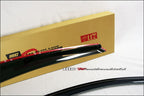 Installed View - Honda Civic EF Hatch (1988-1991): Front Window Visors