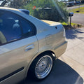 Installed View - Honda Civic EK Sedan (1996-2000): Premium Roof Spoiler