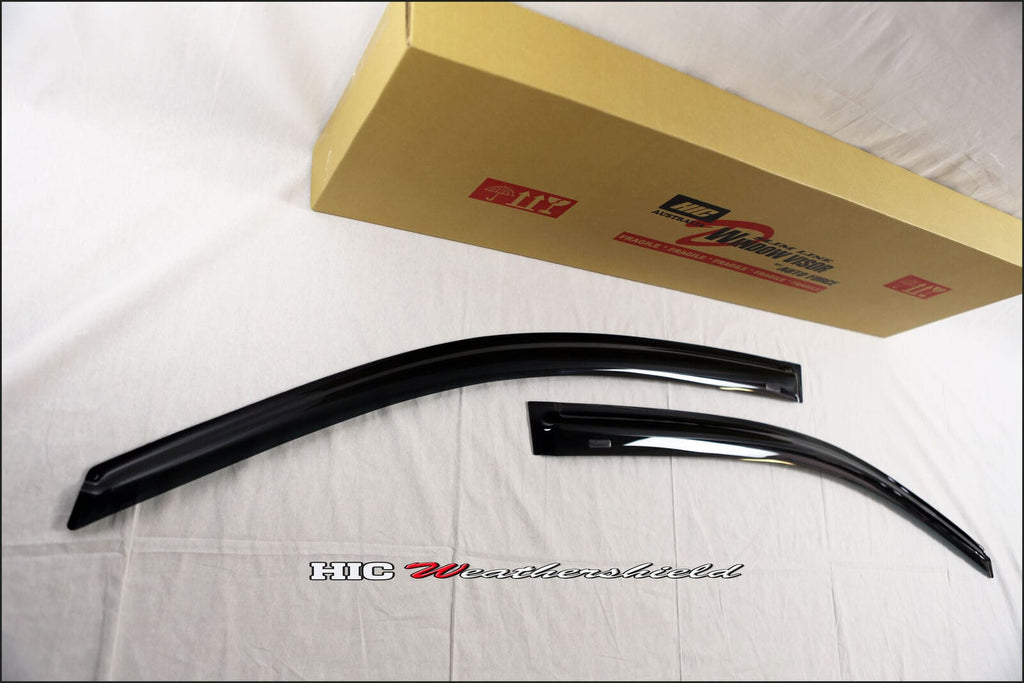 Installed View - Honda Civic EP3 (2002-2005): Premium Window Visors
