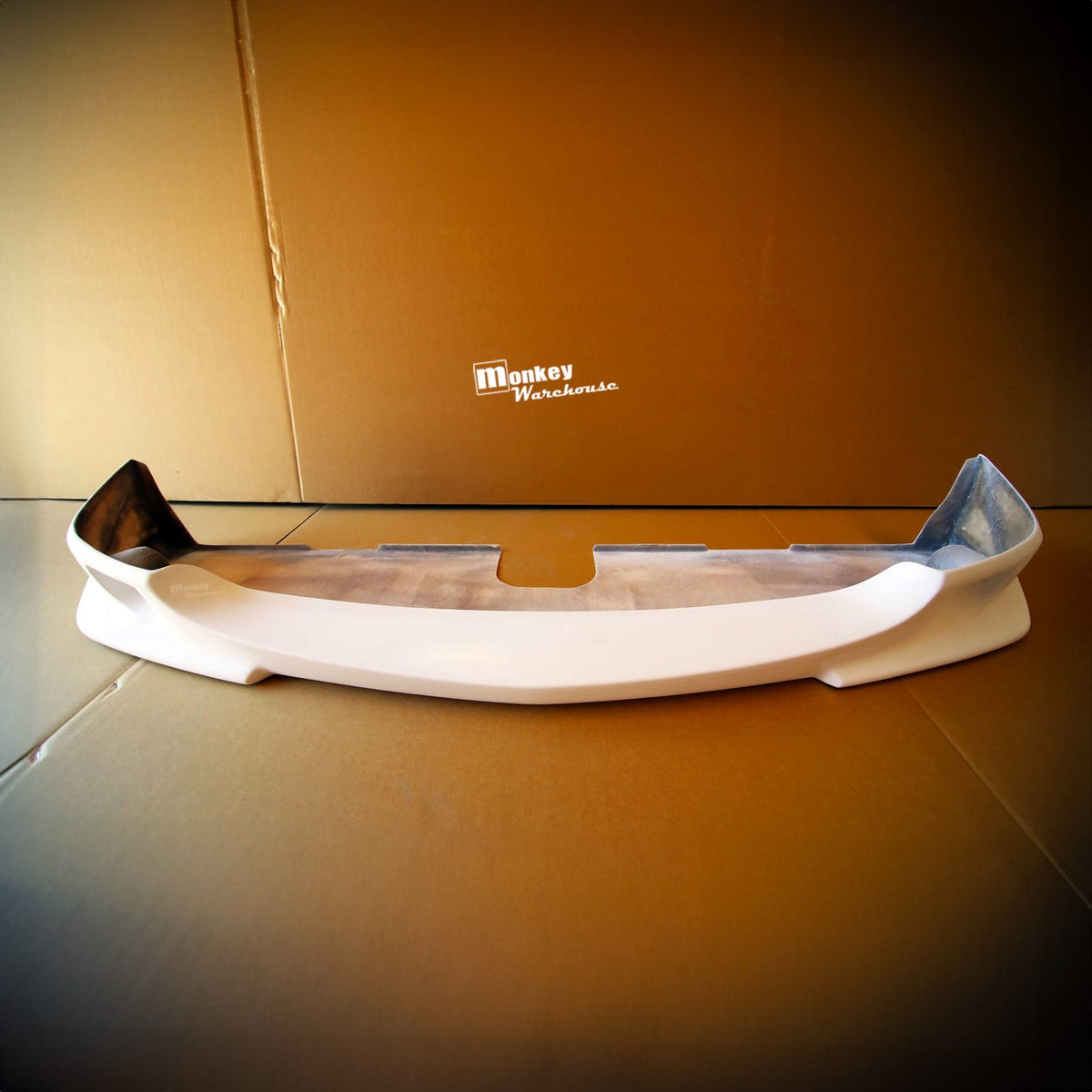 Installed View - Honda Civic EP3 Type-R Hatch (2001-2003): Mugen Style Front Bumper Lip
