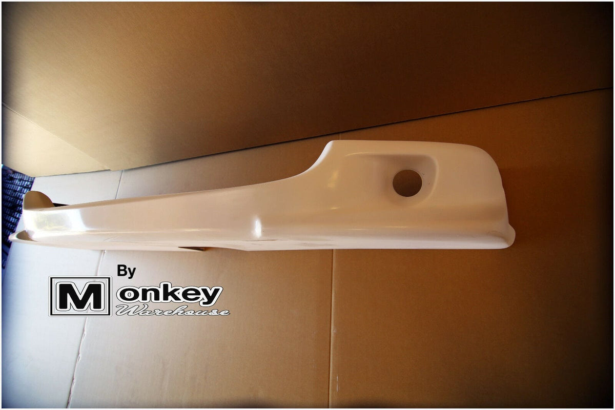 Installed View - Honda Civic EP3 Type-R Hatch (2001-2003): Mugen Style Front Bumper Lip