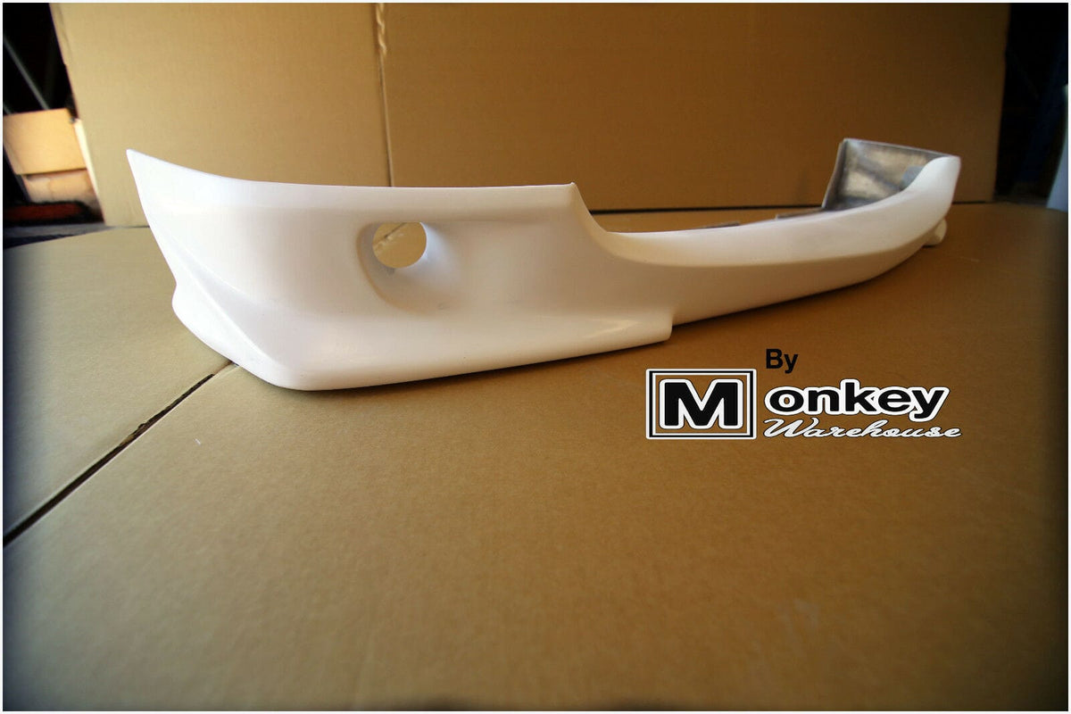 Installed View - Honda Civic EP3 Type-R Hatch (2001-2003): Mugen Style Front Bumper Lip