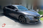 Installed View - Honda Civic FC Sedan (2016-2021): Mugen Style Window Visors