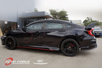 Installed View - Honda Civic FC Sedan (2016-2021): Mugen Style Window Visors