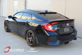 Installed View - Honda Civic FC Sedan (2016-2021): Mugen Style Window Visors