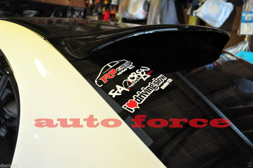 Installed View - Honda Civic FD1 Sedan (2006-2011): Premium Roof Spoiler