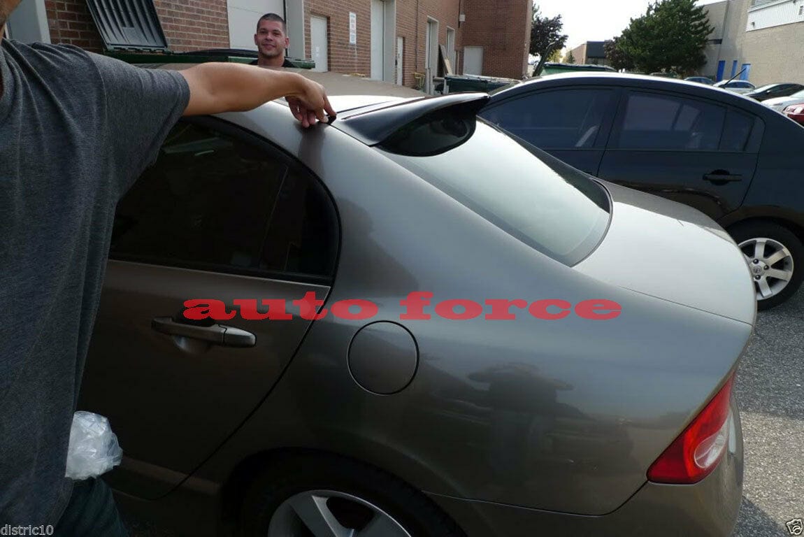 Installed View - Honda Civic FD1 Sedan (2006-2011): Premium Roof Spoiler