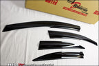 Installed View - Honda Civic FD1 Sedan (2006-2012): Mugen Style Window Visors