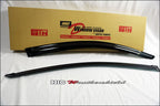 Installed View - Honda Civic FN2 Euro Hatch (2007-2011): Premium Window Visors