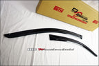 Installed View - Honda Civic FN2 Euro Hatch (2007-2011): Premium Window Visors