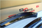 Installed View - Honda Civic Hatch FK FC (2016-2021): OEM Style Window Visors