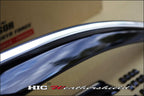 Installed View - Honda CR-V 2013-2017: Premium Chrome Window Visors