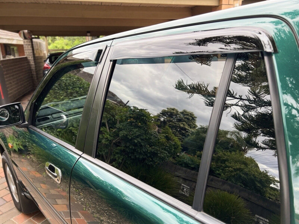 Installed View - Honda CRV RD1 RD2 (1997-2001): Premium Window Visors