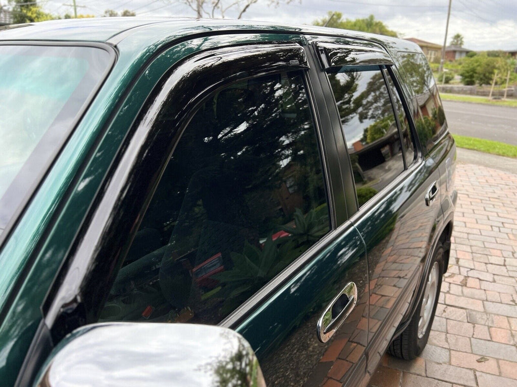 Installed View - Honda CRV RD1 RD2 (1997-2001): Premium Window Visors