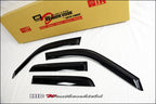Installed View - Honda CRV RD1 RD2 (1997-2001): Premium Window Visors