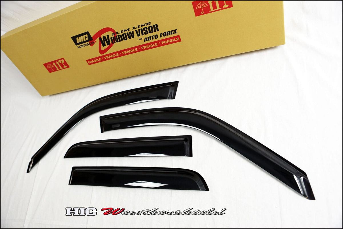 Installed View - Honda CRV RD1 RD2 (1997-2001): Premium Window Visors