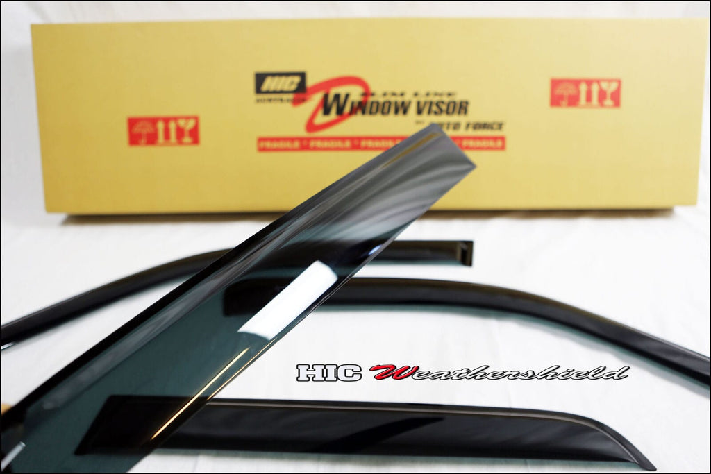 Installed View - Honda CRV RD1 RD2 (1997-2001): Premium Window Visors
