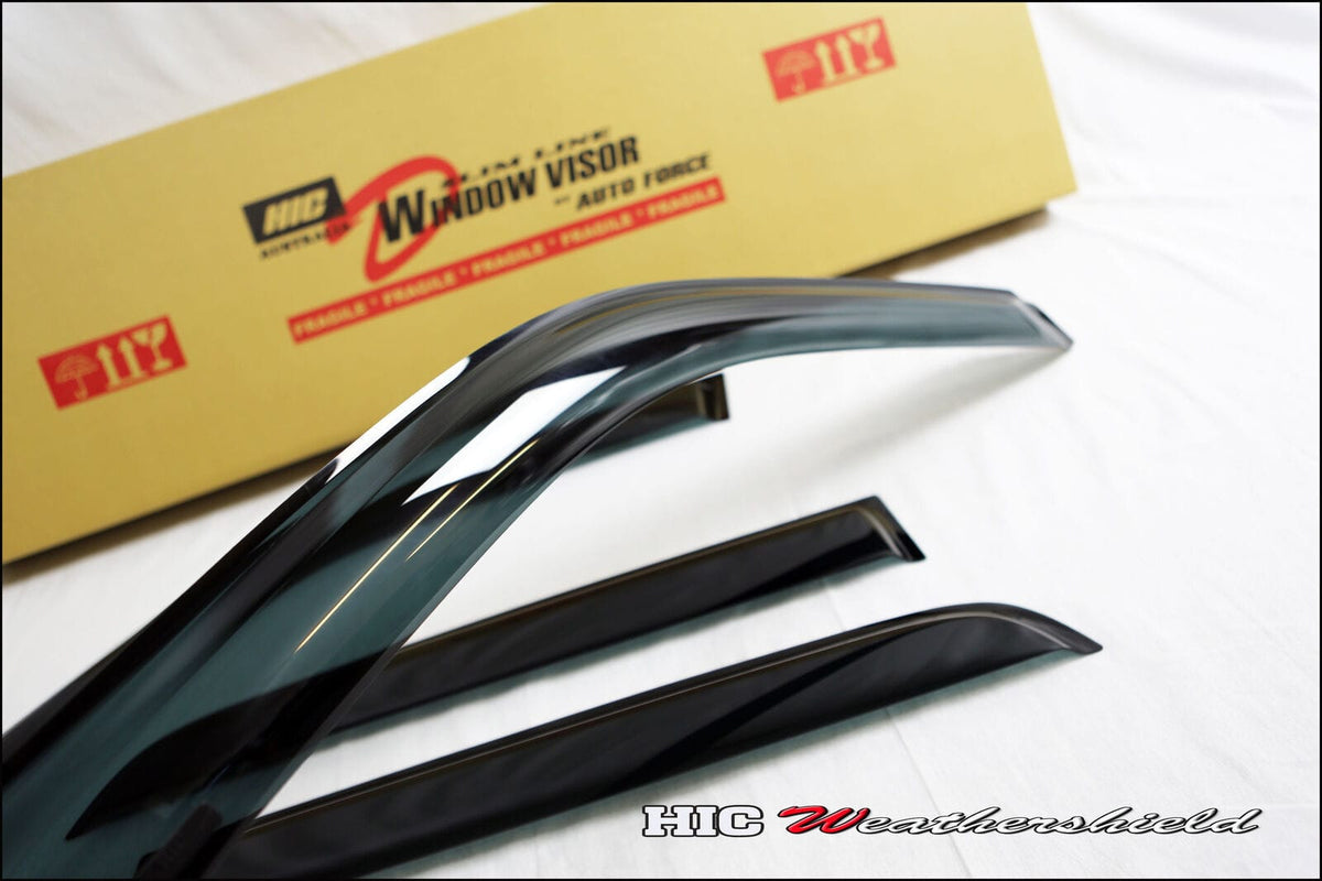 Installed View - Honda CRV RD1 RD2 (1997-2001): Premium Window Visors