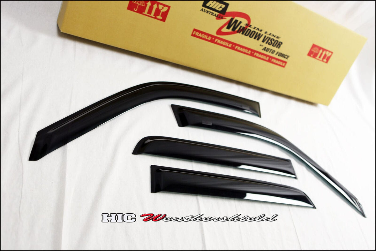 Installed View - Honda CRV RD1 RD2 (1997-2001): Premium Window Visors