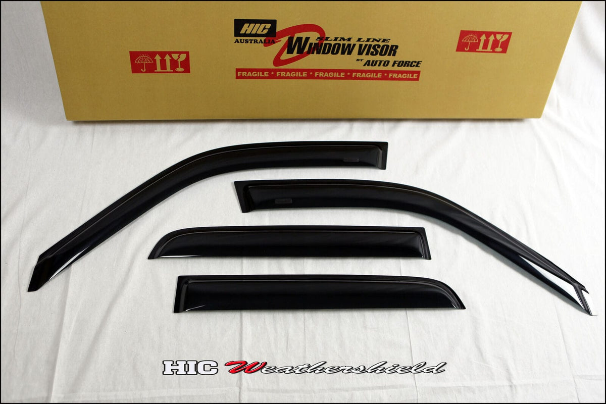 Installed View - Honda CRV RD1 RD2 (1997-2001): Premium Window Visors