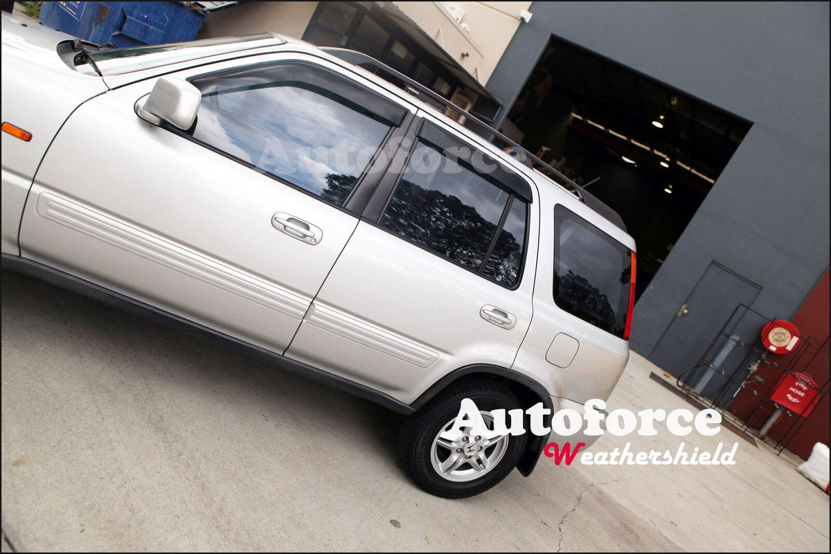 Installed View - Honda CRV RD1 RD2 (1997-2001): Premium Window Visors