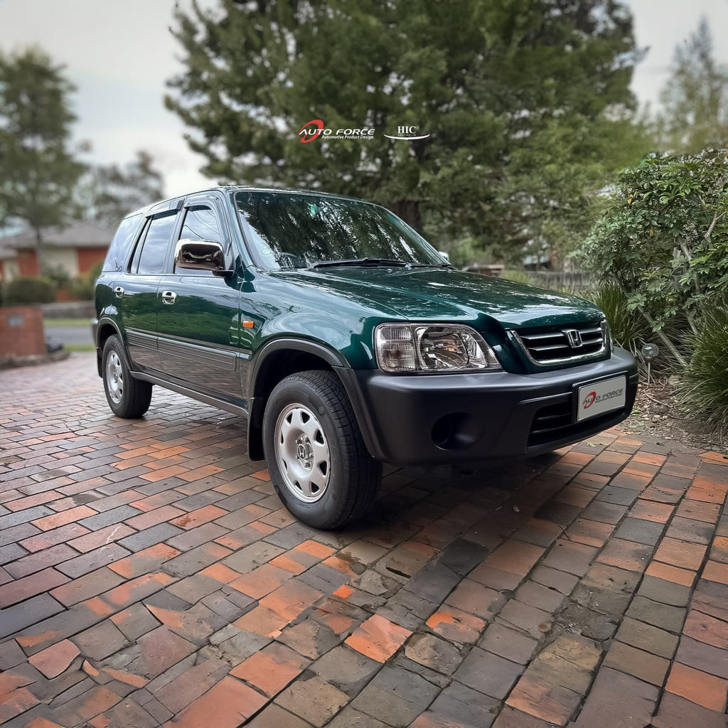 Installed View - Honda CRV RD1 RD2 (1997-2001): Premium Window Visors