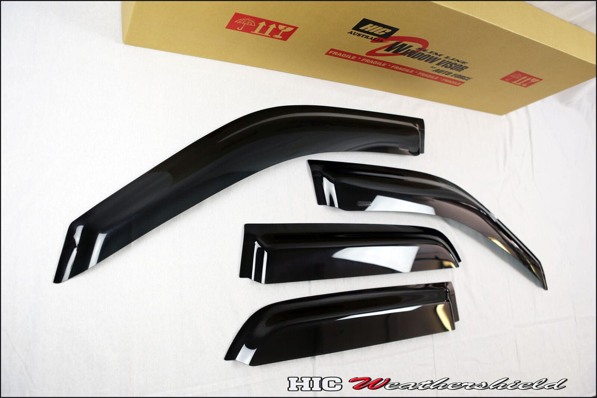 Installed View - Honda CRV RD4 RD5 RD7 (2002-2006): Premium Window Visors