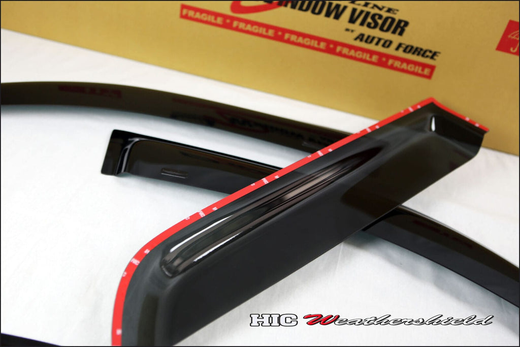 Installed View - Honda CRV RD4 RD5 RD7 (2002-2006): Premium Window Visors