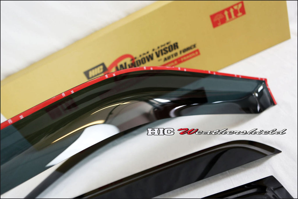 Installed View - Honda CRV RD4 RD5 RD7 (2002-2006): Premium Window Visors