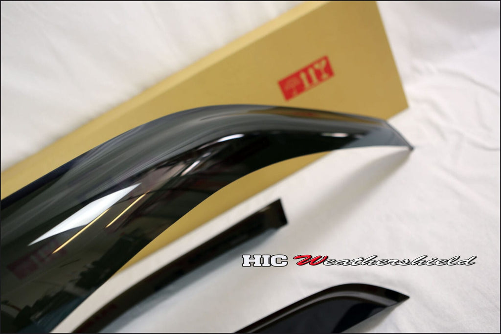Installed View - Honda CRV RD4 RD5 RD7 (2002-2006): Premium Window Visors