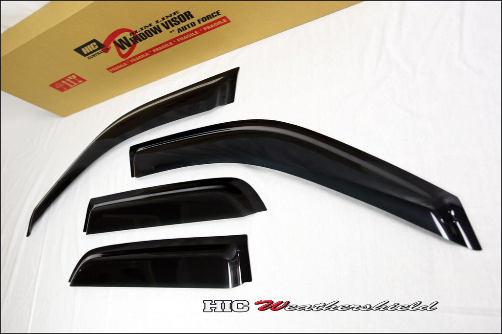 Installed View - Honda CRV RD4 RD5 RD7 (2002-2006): Premium Window Visors