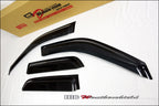 Installed View - Honda CRV RD4 RD5 RD7 (2002-2006): Premium Window Visors