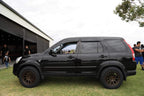 Installed View - Honda CRV RD4 RD5 RD7 (2002-2006): Premium Window Visors