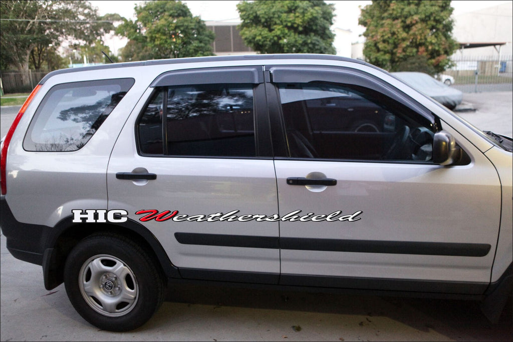 Installed View - Honda CRV RD4 RD5 RD7 (2002-2006): Premium Window Visors