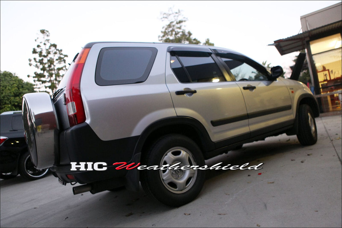 Installed View - Honda CRV RD4 RD5 RD7 (2002-2006): Premium Window Visors