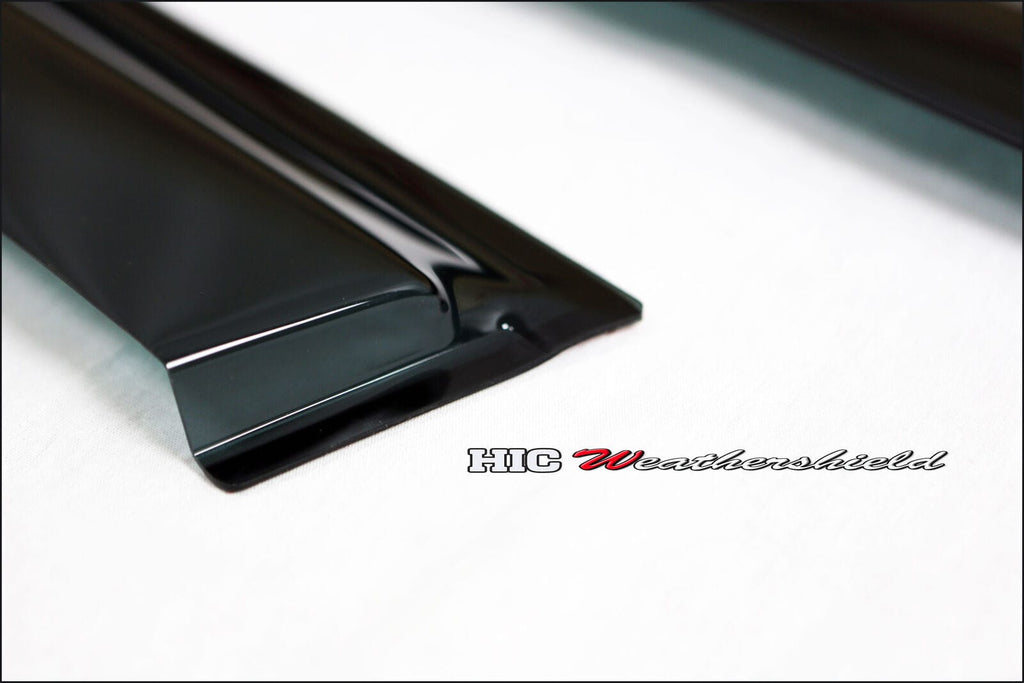 Installed View - Honda CRV RE1 RE2 RE3 RE4 (2006-2012): Premium Window Visors